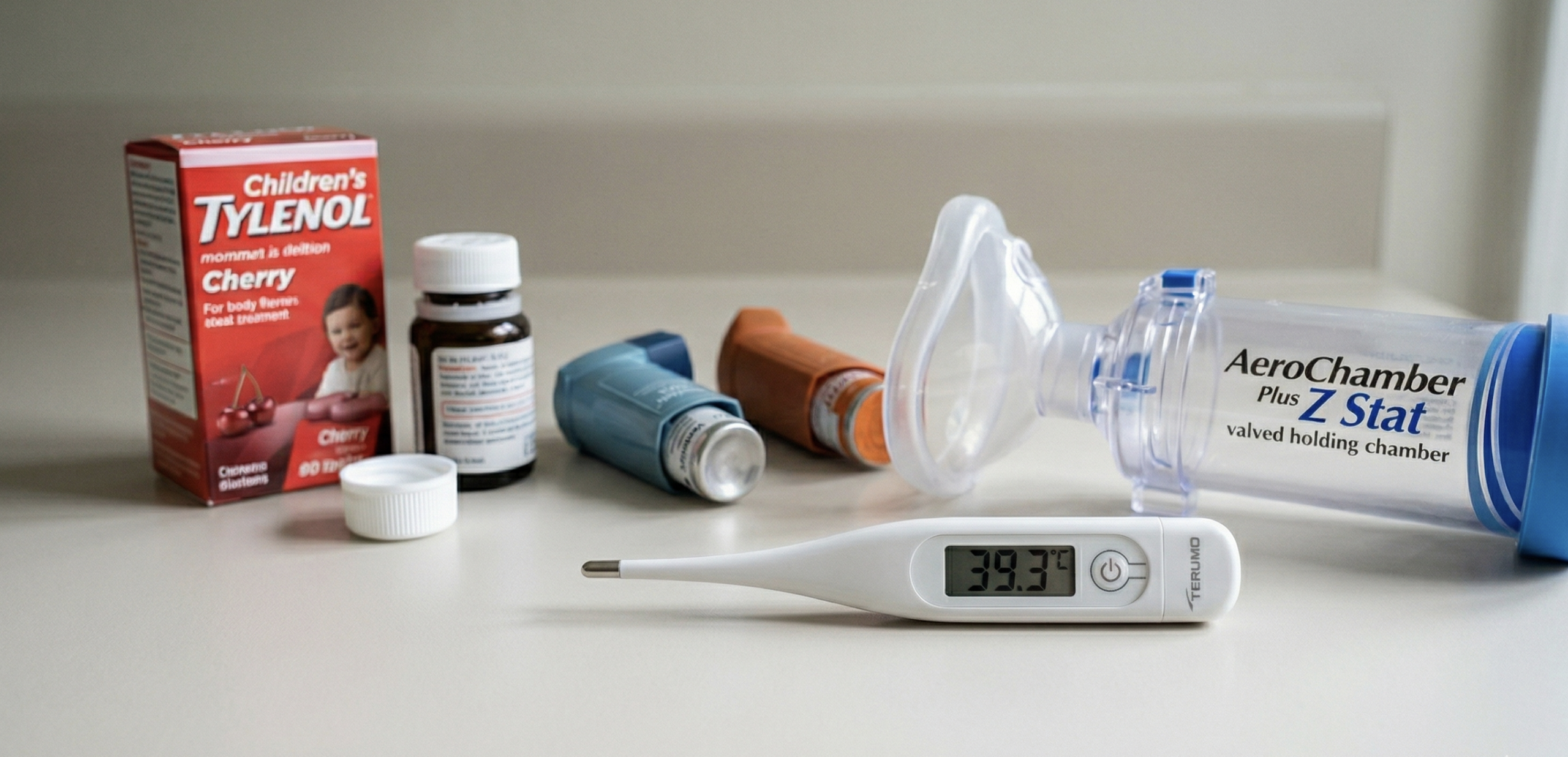 Thermometer and medication